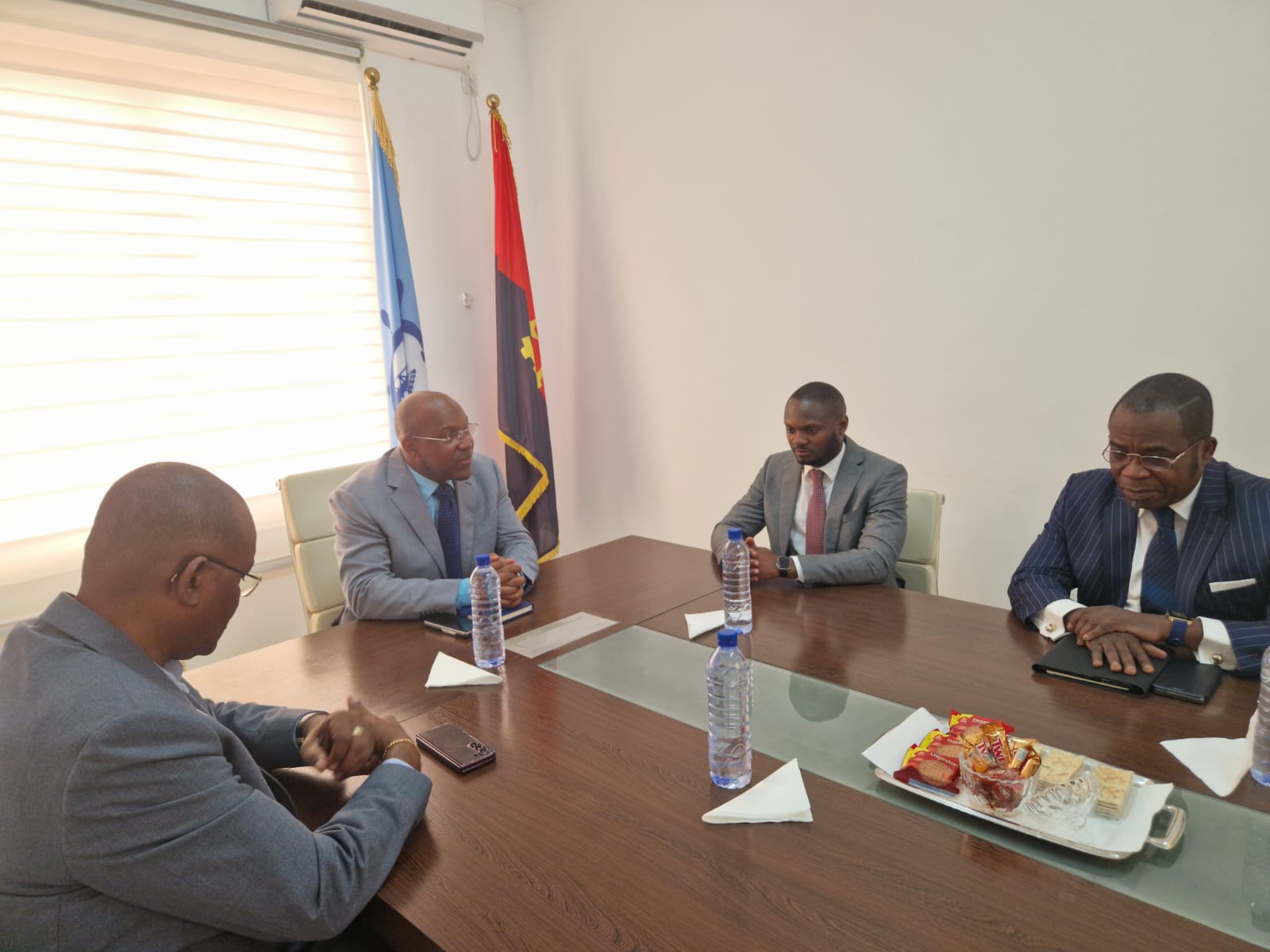 New Non-Executive Administrator received by the President